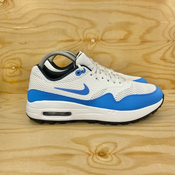 Nike Air Max 1 G Spikeless Golf Shoes Blue - Picture 8 of 10